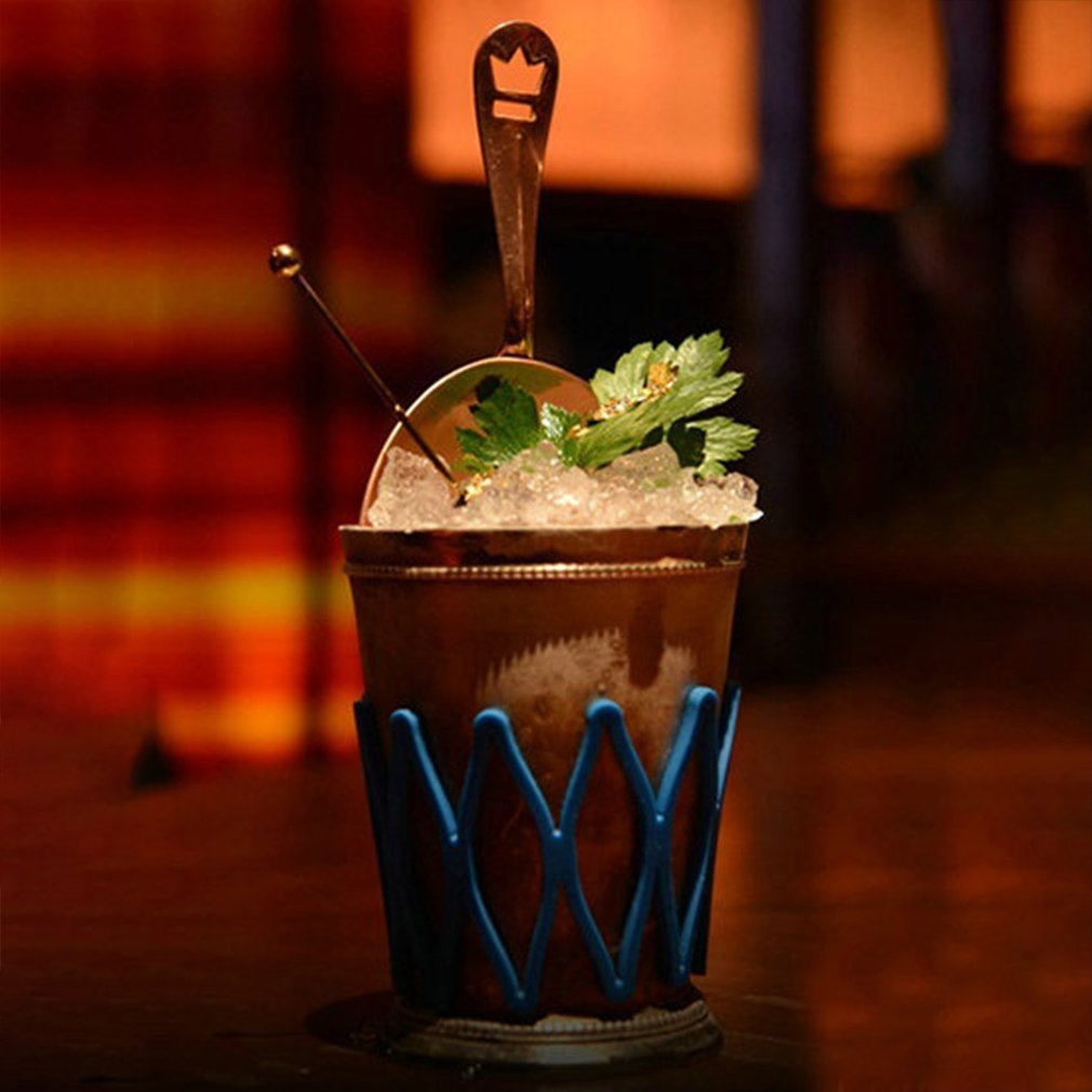 Colador de cóctel de acero inoxidable 304, colador Julep, agitador de coctel y vino, colador de hielo, Bar, percolador, utensilios de Bar variados