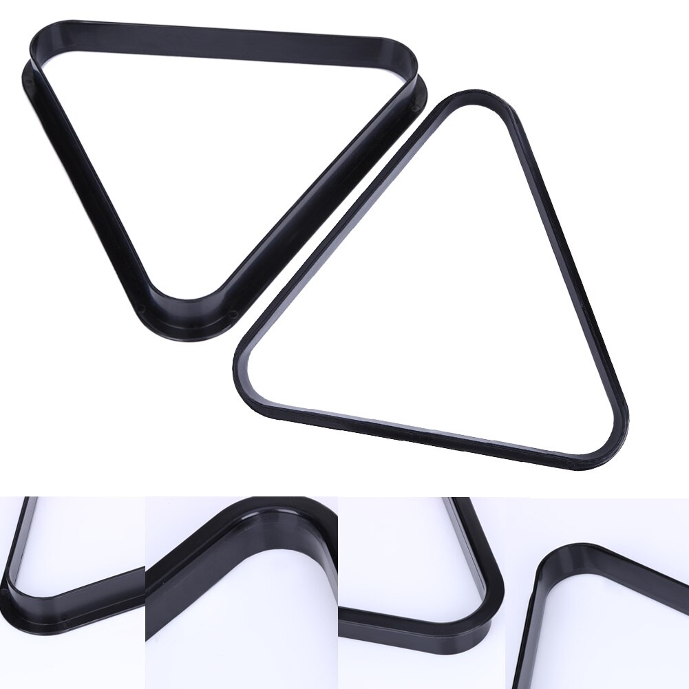 8 sfera di Plastica Piscina Tavolo Da Biliardo Triangolo Cremagliera cremagliera di Dimensioni della Scheda standard di Attrezzature di Gioco Accessori biliardo sport di Intrattenimento