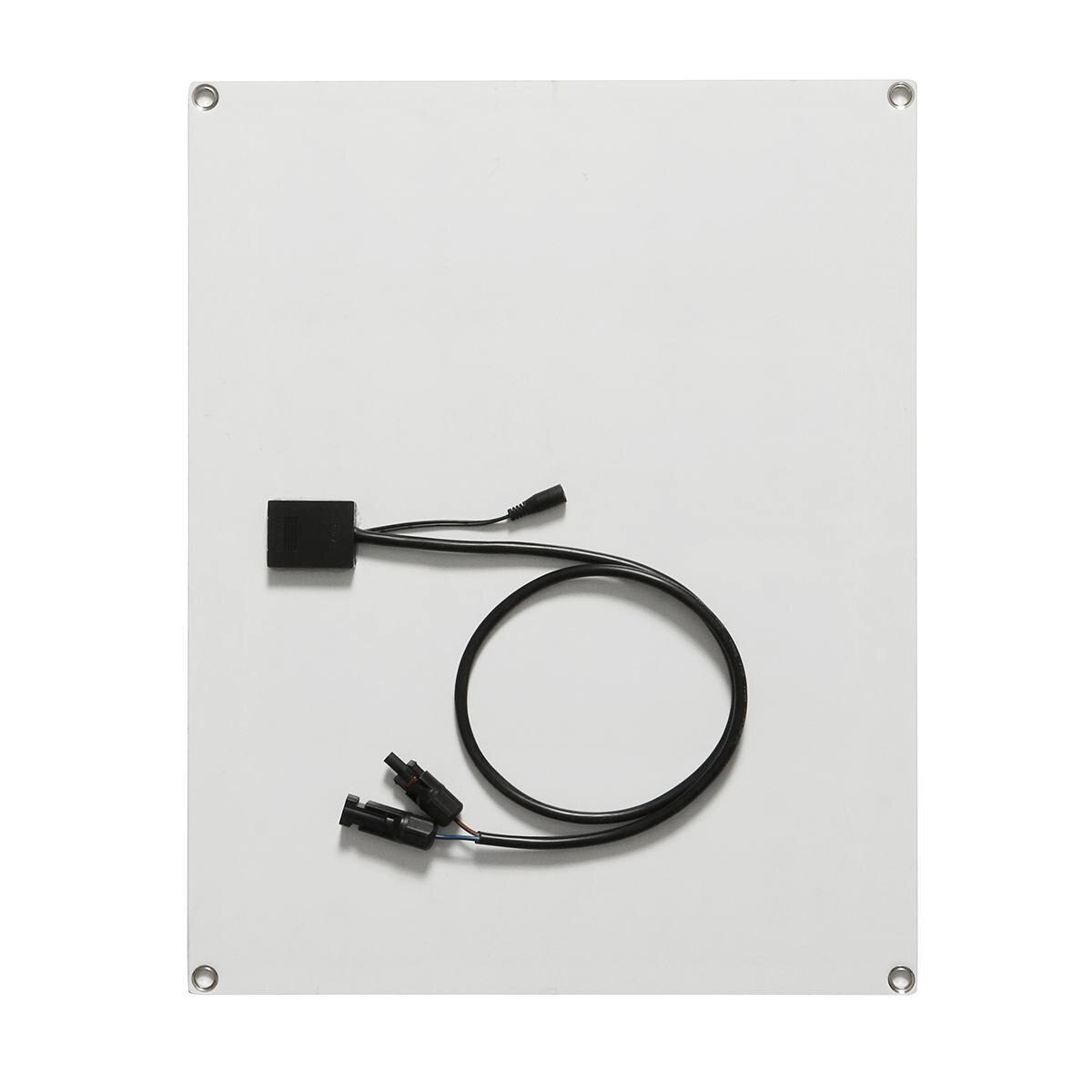 Kit de Panel Solar Flexible, cargador Solar portátil de 100W y 18V, sistema doméstico de 5V, USB para teléfono, 12V, RV, coche, barco, batería de Camping, resistente al agua