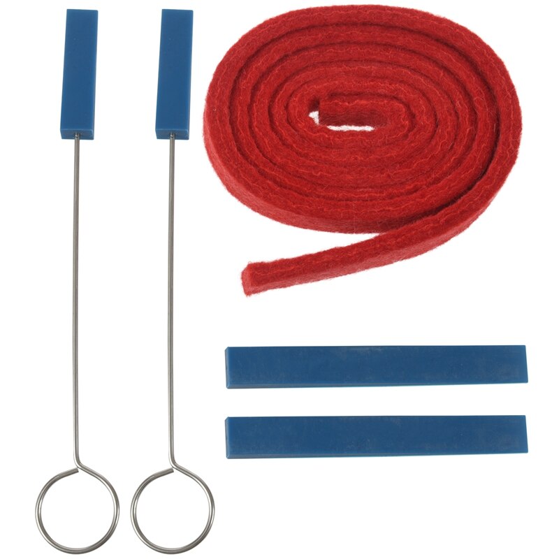 Piano stemming demper kit temperament strip 4 dempers bevestigingsgereedschap