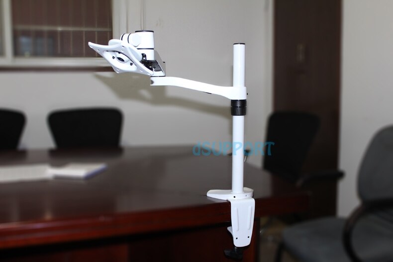 MD1021 Aluminum Desktop Monitor Mount Arm Full Motion 360 Degree 13-24" LCD LED Computer Monitor Holder Loading 5kgs Silver