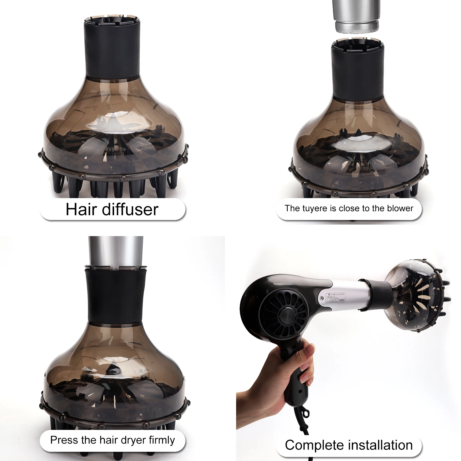 Kapper Föhn Diffuser voor Krullen Salon Hittebestendig Dispergerende Haardroger Barbershop Thuis Haardroger Cover Gereedschap