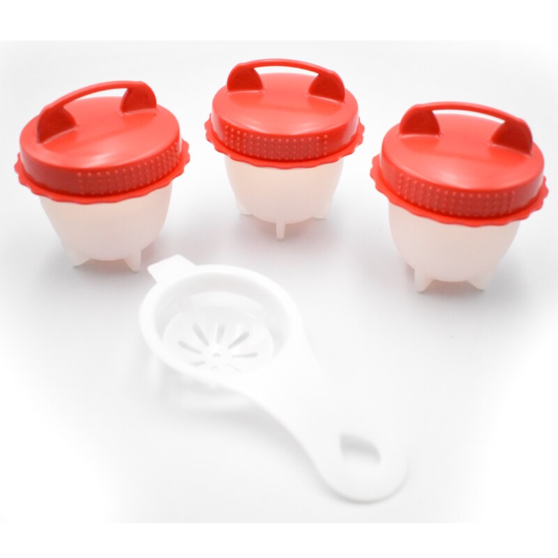 Pocheuse à œufs en acier inoxydable de 20 cm avec couvercle – 4 tasses à œufs anti-adhésives – Pocher les œufs pochés, Pocheuse à œufs pour plaque à induction, Pocheuse à œufs