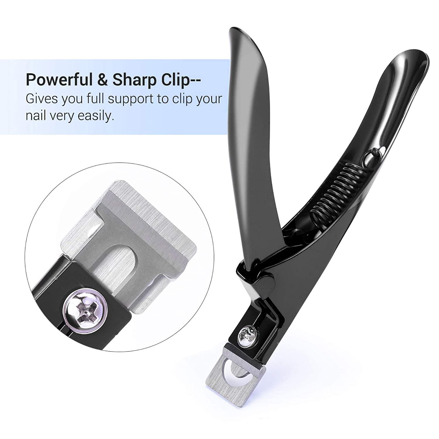 Edge Nail Tip Cutter Stainless Steel Artificial Nail Trimmer French Basic Trimming Knife