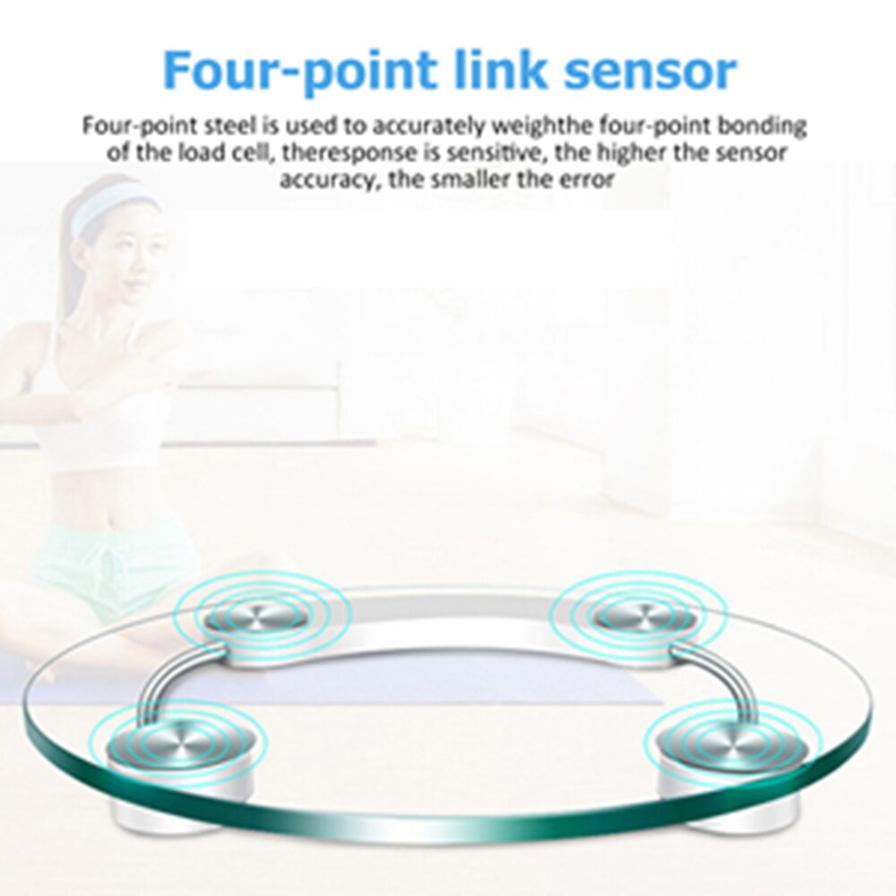body Weight bathroom scales Balance weighing scale Toughened glass Precision Electronic Digital Scale Glass Electronichothot