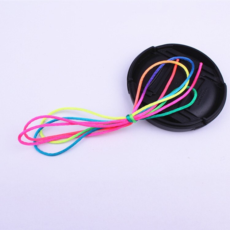 Cinta trenzada de Reggae para niña, accesorios para el cabello, cuerda tejida, diadema de estilo bohemio para mujer, accesorios para niña, 5 uds.: 5pcs Gradient color