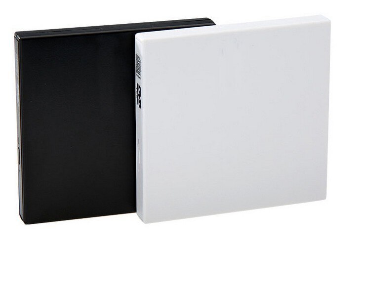External Slim DVD Movie PC Game CD Music DVD ROM Reader and CD RW Burner Combo Portable USB 2.0 optical Drive