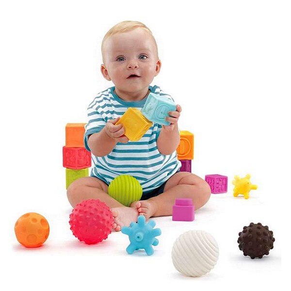 Construction set Play&Sense Soft Balls Moltó (10 pcs)