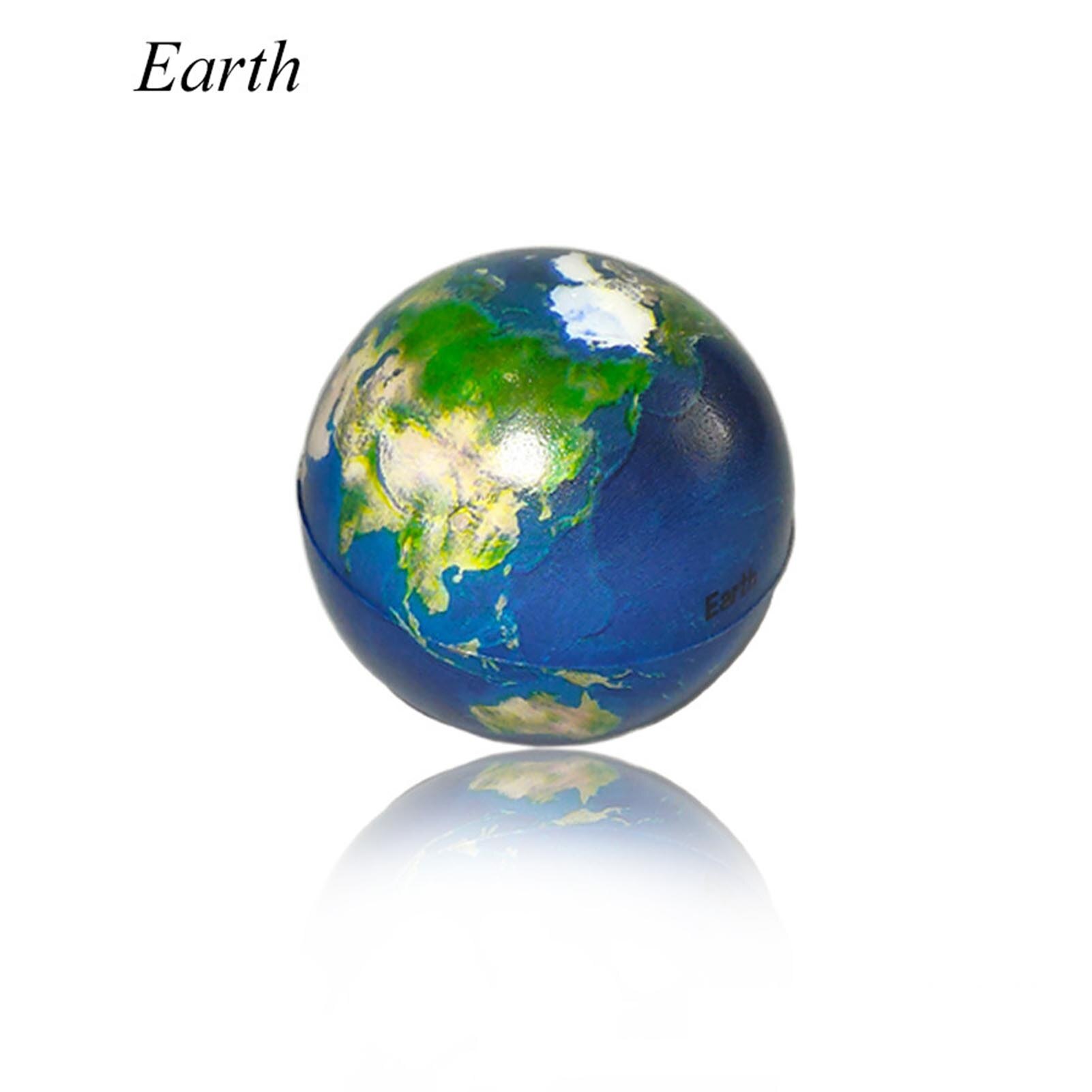 9PCS/SET Full Moon Earth Solar System Planets 6.3cm Sponge Ball Universe Kids Early Educational Toys