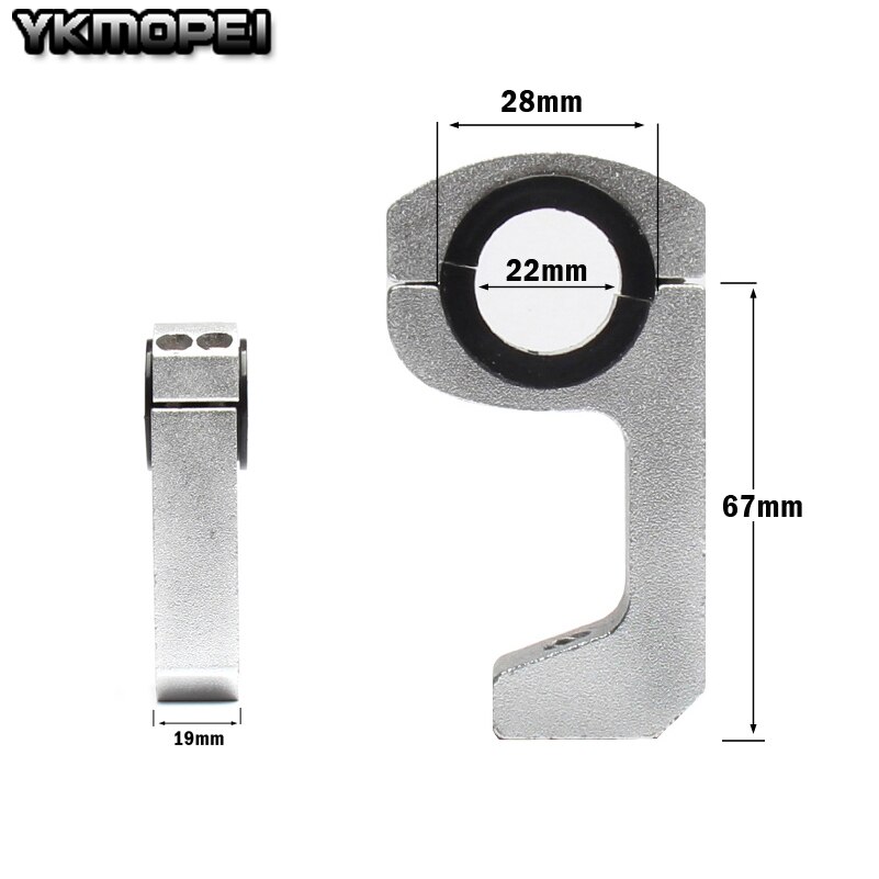 Handguard Bracket Mounting Bracket Holder 22 / 28mm Handle Retrofit Bracket hand guard parts