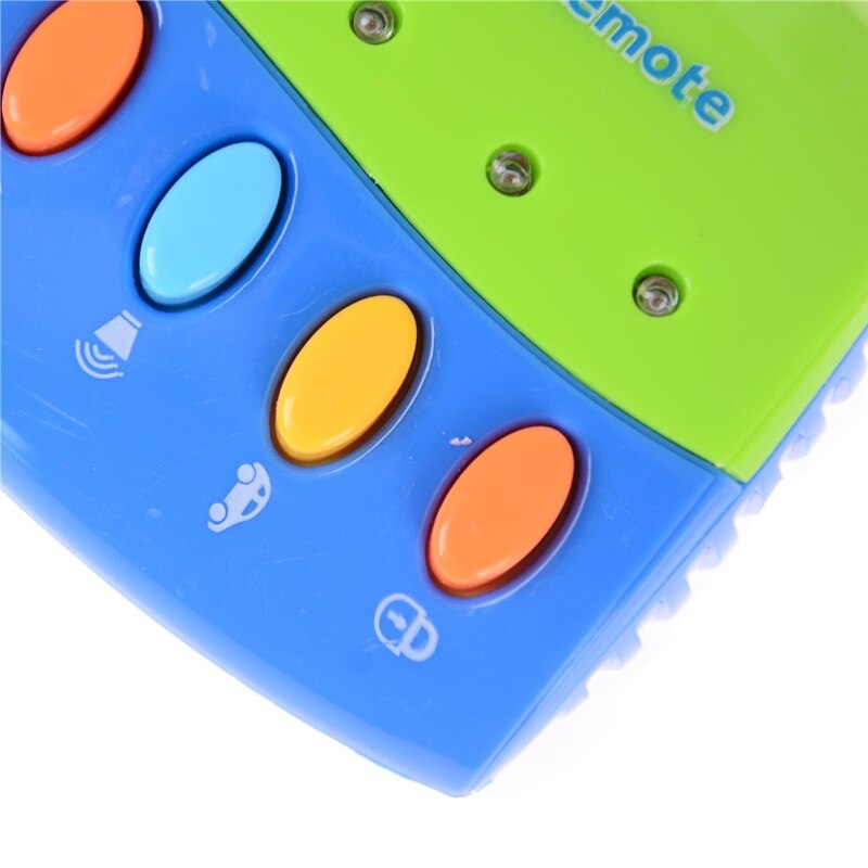 Coche Musical de juguete para bebé, juguete de llaves, control remoto inteligente, voces, juguete para juego de imitación, simulación de coche, llave, cerradura, juguete educativo