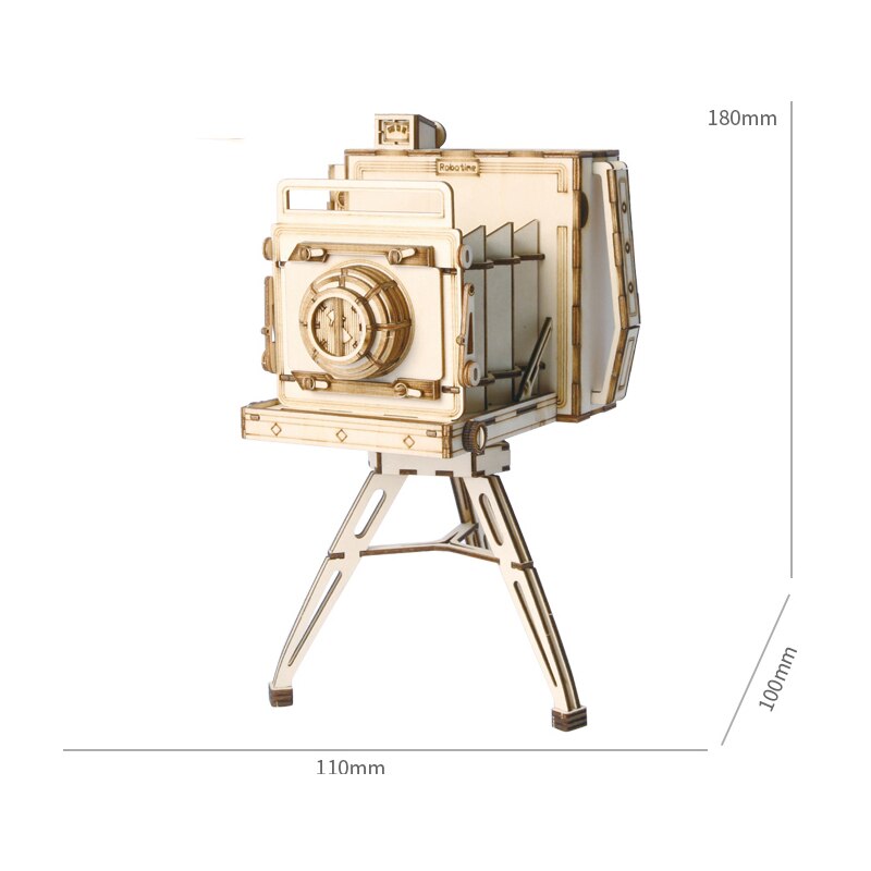 Children Kids 3D Puzzle Toy Model DIY Intellectual Educational Learning for Home NIN668: camera