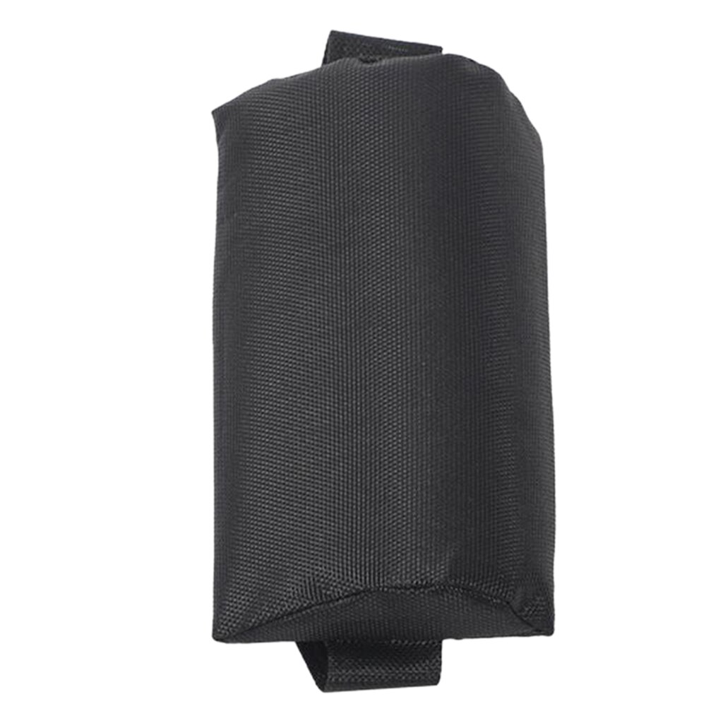 Nakkestøtte hovedpude pude til foldning af slyngestole/hvilestol/loungestol til terrasse i haven: Sort