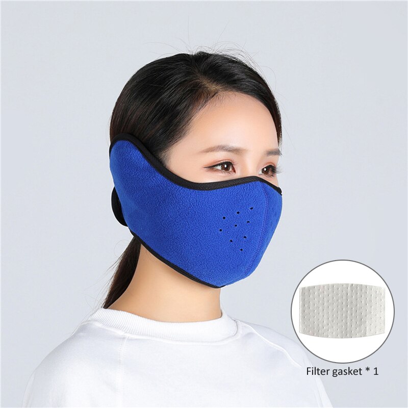 Motorcycle Riding Mask Windproof Hood Dust-proof Splash Proof Mask Outdoor Cycling Mask Motorcycle Accessories: blue
