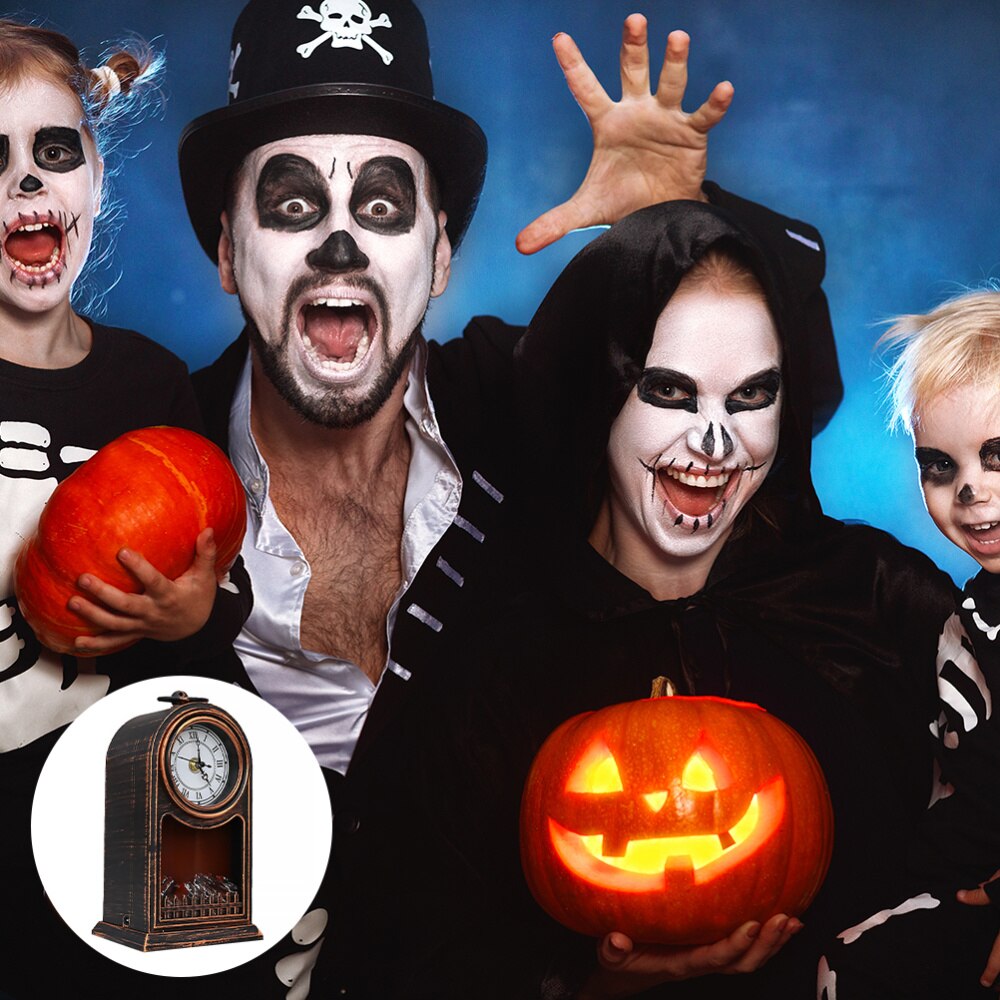 1pc Oil Lamp Shape Lamp Hanging Lantern Props Desk Lamp