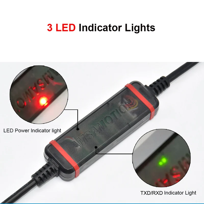 USB-CIF02 Adapter CQM1-CIF02 Suitable For Omron USB TO RS232 CPM1/CPM1A/CPM2A/CPM2AH/C200HS Series PLC Programming Cable FTDI