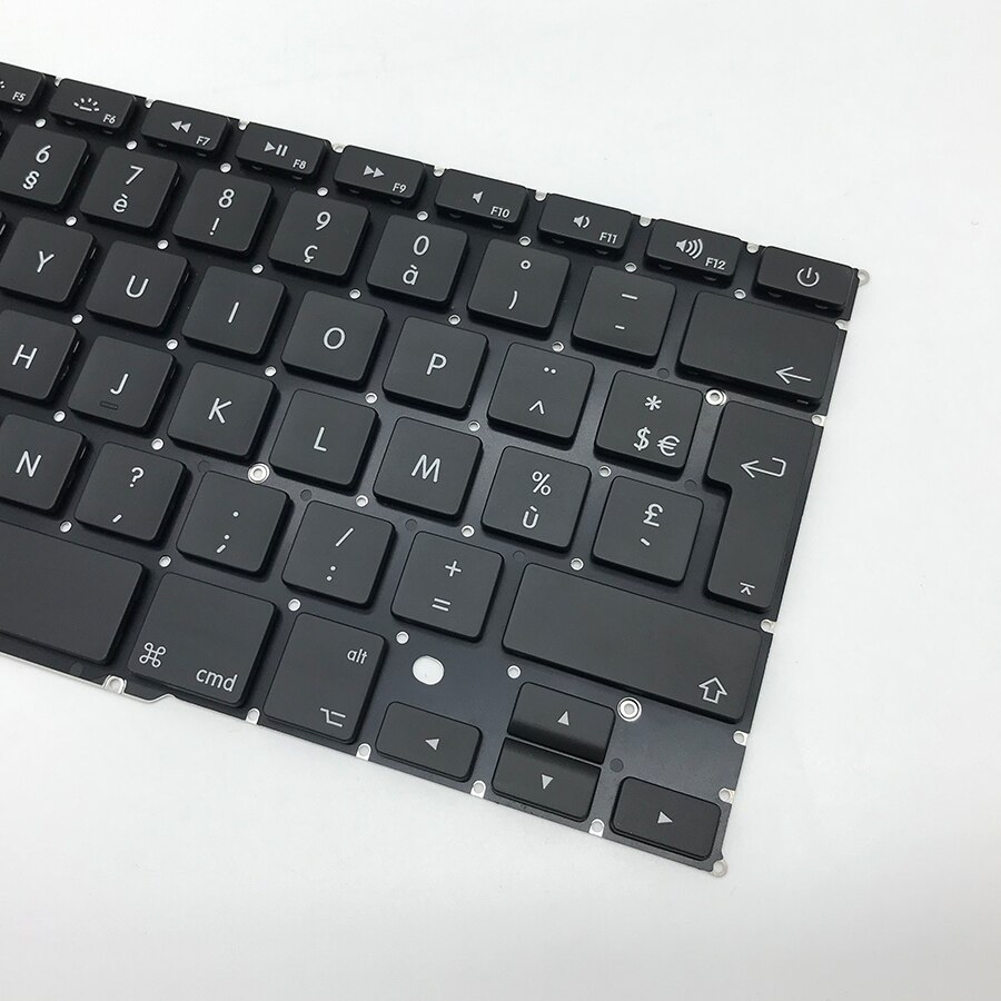 Azerty French Laptop Keyboard - Replacement for Macbook Pro Retina 15" A1398 - Screw Tool Included