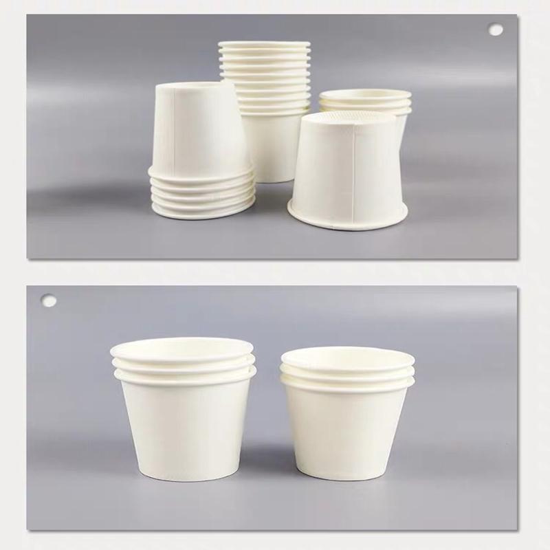 50pcs/pack 50ml Small Paper Cups Taste Cup Disposable Paper Cup Party Supplies WALK KNOW