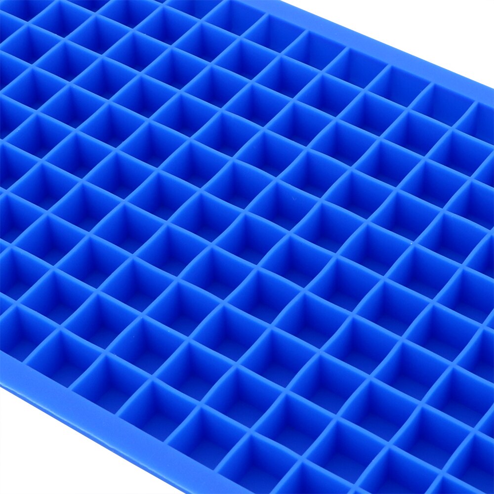 HILIFE 160 Ice Cube Tray Silicone Ice Cube Mold Small Square Ice Maker for Ice Cream Party Whiskey Cocktail Cold Drink Bar Tools