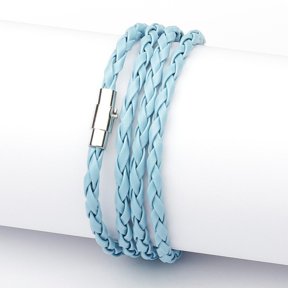 Enkele Verkoop Kleur Nylon Magneet Sluiting Dating Mannen En Vrouwen Hologram Armbanden Banket Dagelijks Armband: M