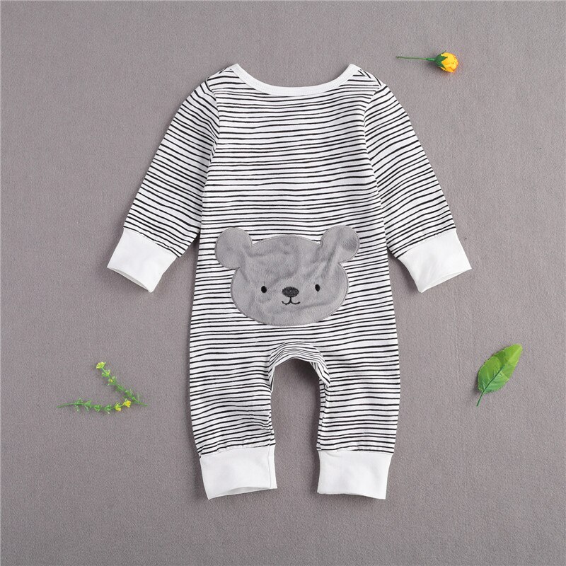 Baby Kleding Set Streep Ronde Hals Lange Mouwen Top En Broek Tweedelig Pak Pasgeboren Jongens Meisjes Outfits baby Casual Lente