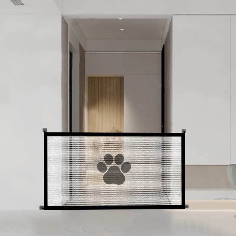 Nowy składany, oddychający kojec z siatki dla psa Ogrodzenie bezpieczeństwa dla kotów i psów Artykuły dla zwierząt zapewniające bezpieczeństwo zwierząt