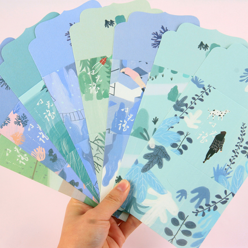 Lettre en papier sabot Kawaii pour invitation, carte de noël, papeterie , fournitures scolaires et de bureau, 1 pièce/lot
