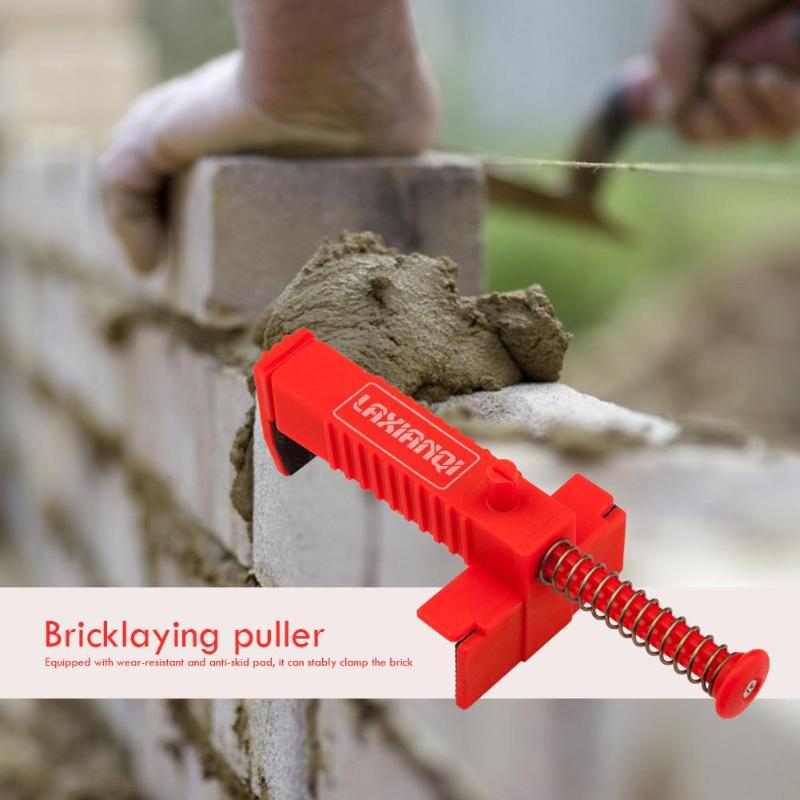 2pcs Bricklaying Wire Drawer Brick Liner Wall Builder Building Wire Frame Brick Liner Runner Engineering Accessories