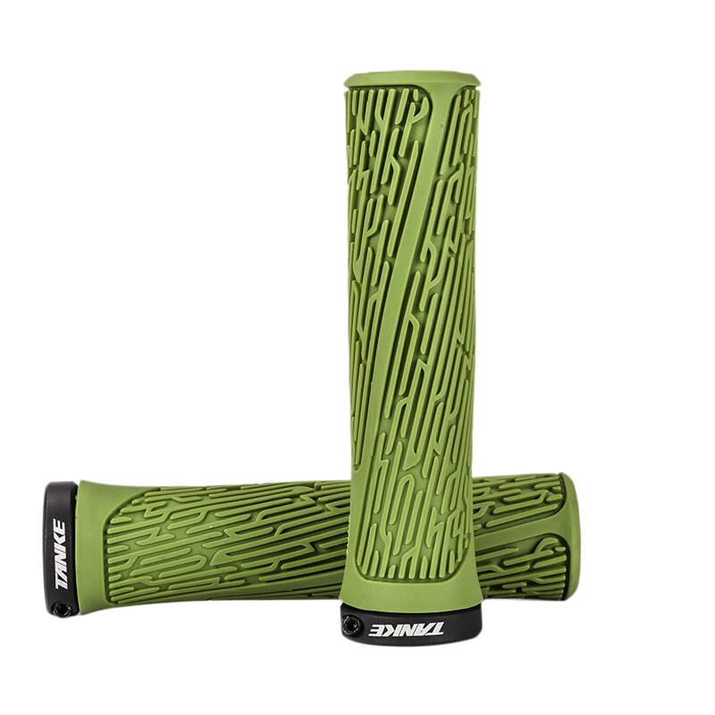 Coperchio manubrio bici pieghevole TANKE per coperchio manubrio bici MTB Brompton antiscivolo supporto forte impugnatura singola: green