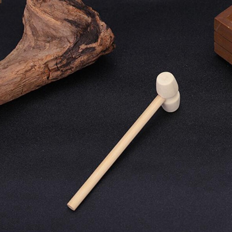 50 pièces petit marteau en bois marteau en bois pour bricolage travail du bois ménage Multi outil à main