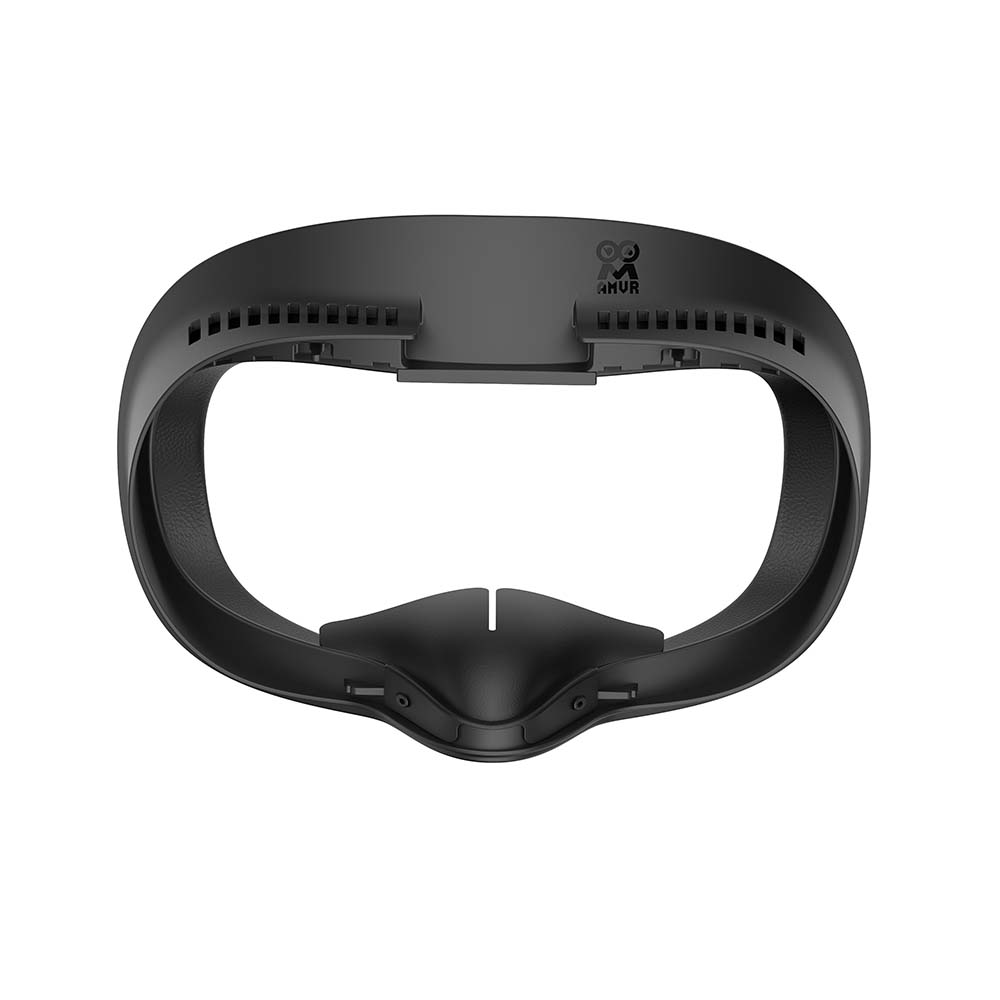 AMVR Face Mack Cover voor Meta Quest 3S VR Headset Face Interface Beugel Spons PU Leer Ijs Zijde Schuim Accessoires