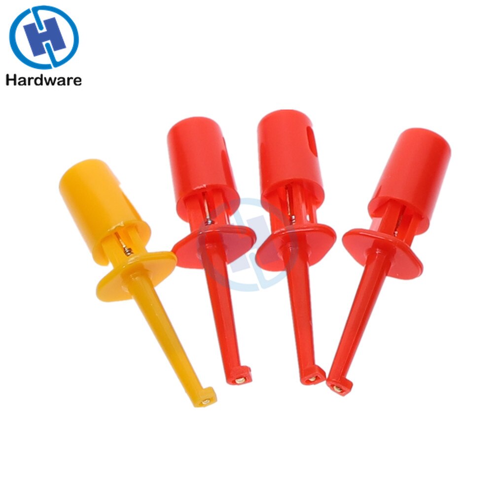 10 x clamp multimeter probes probe tips gauge test hook clamp probe