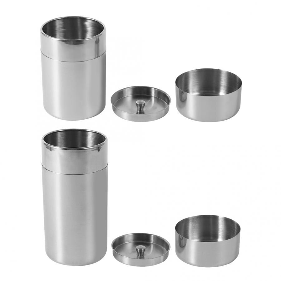 450/550ML Rvs Thee Doos Groene Thee Blikken Bus Multipurpose Snoeppot Koffie Suiker Meel Noten Kruiden opslag Jar