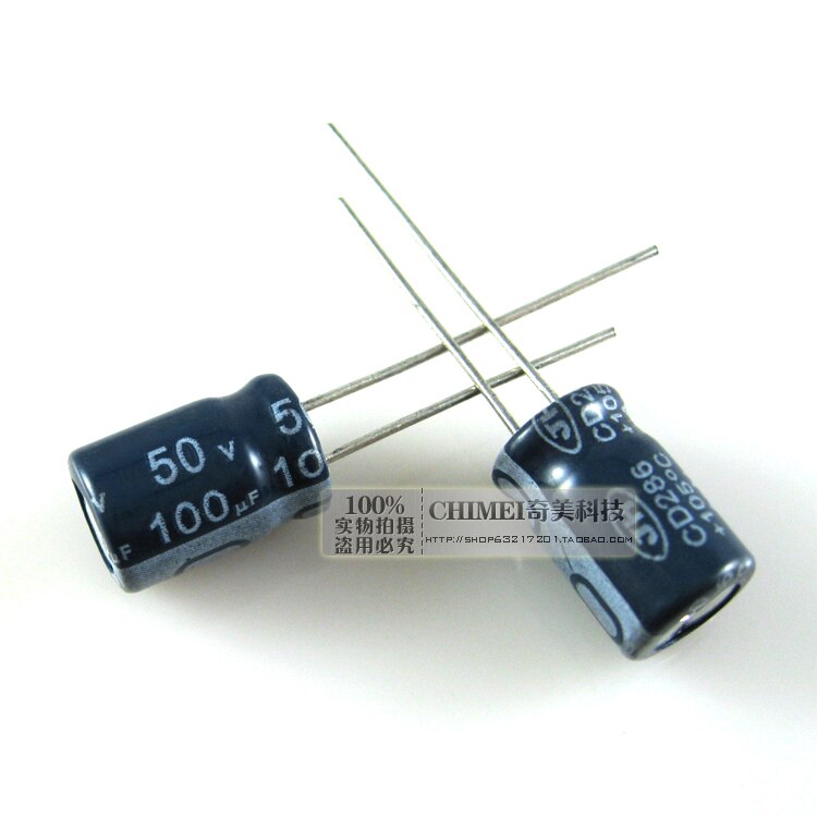 Electrolytic capacitor 50V 100UF capacitor