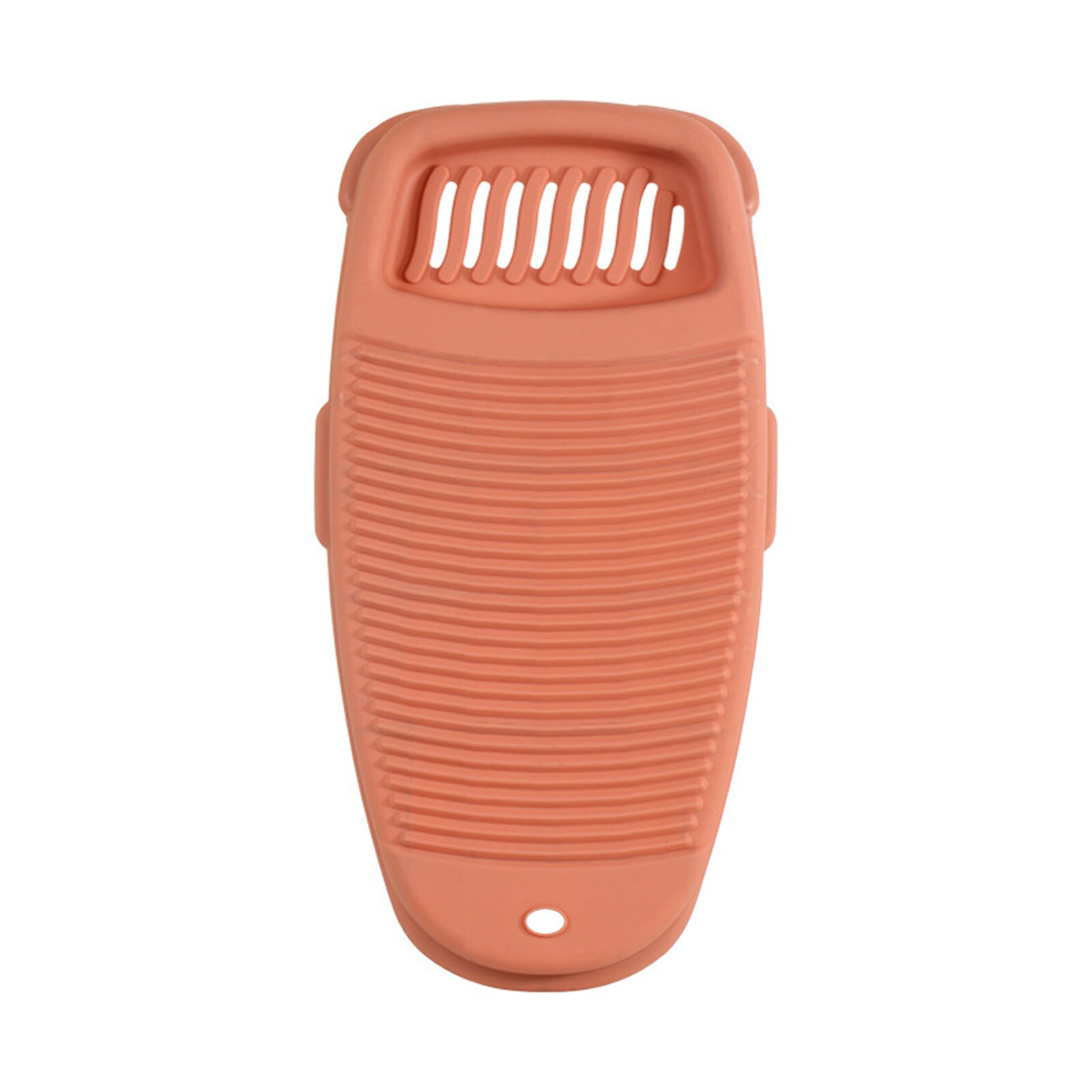 Plastic Washboard Non-Slip Washing Scrubbing Board Lightweight Manual Clothes Washing Tools 4Colors: Orange