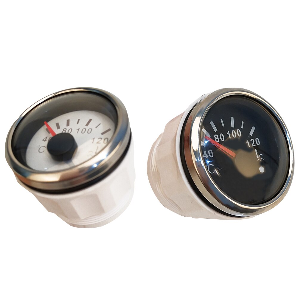 LEEPEE Waterproof Temperature Sensor Smart alert Moto Meter Vehicle Indicator Water Temp Gauge Car Truck 40-120℃