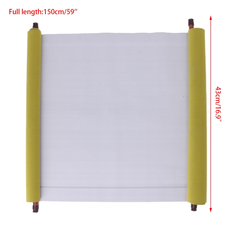 Reusable Chinese Magic Cloth Water Paper Calligraphy Fabric Book Notebook 1.5m