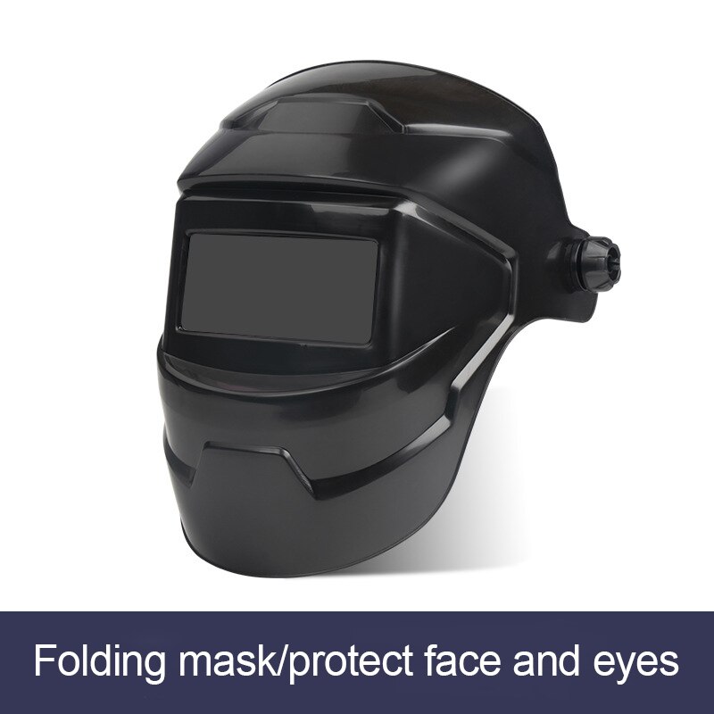 Welding Mask Solar Automatic Dimming and Color Changing Head-Mounted Welding Helmet for High Temperature Resistant Protective