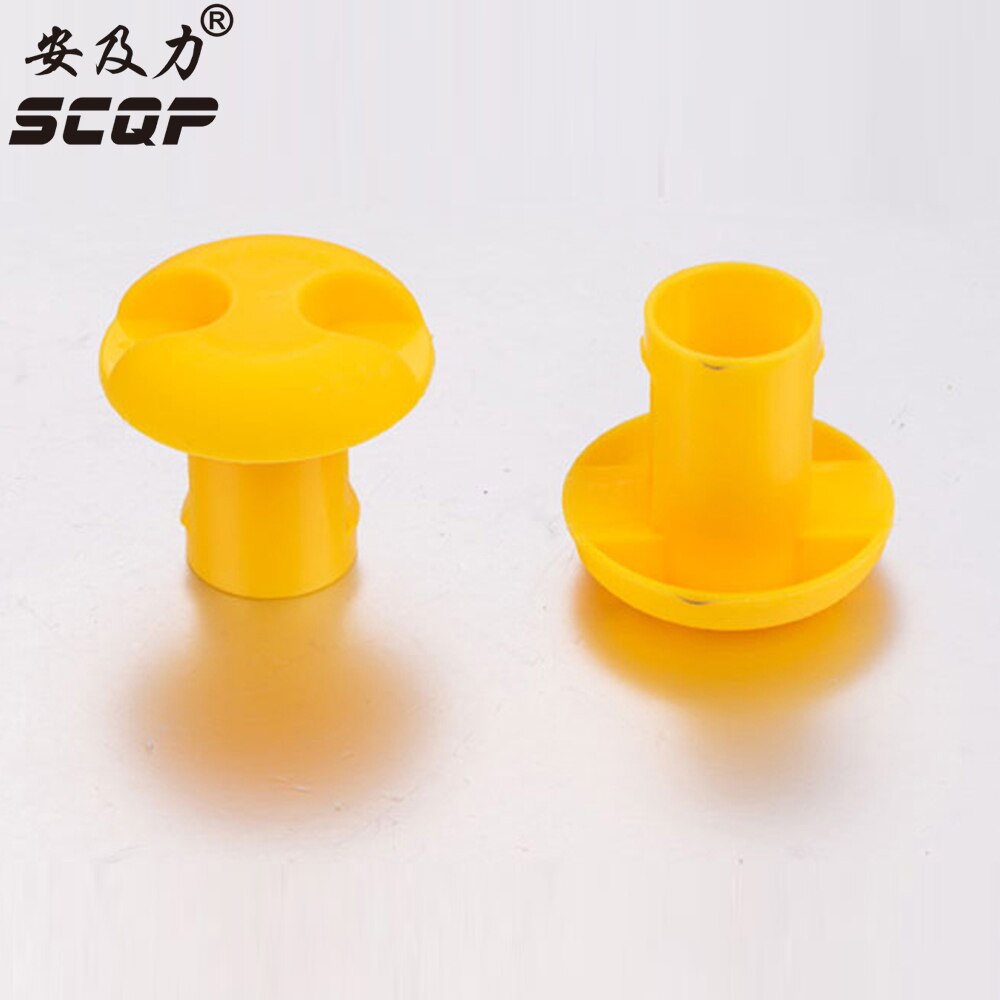 10-18MM Protective End Cap Plastic Cable Wire Thread Cover Steel Pole Tube Pipe Protecting Construction Reinforced Rebar Caps