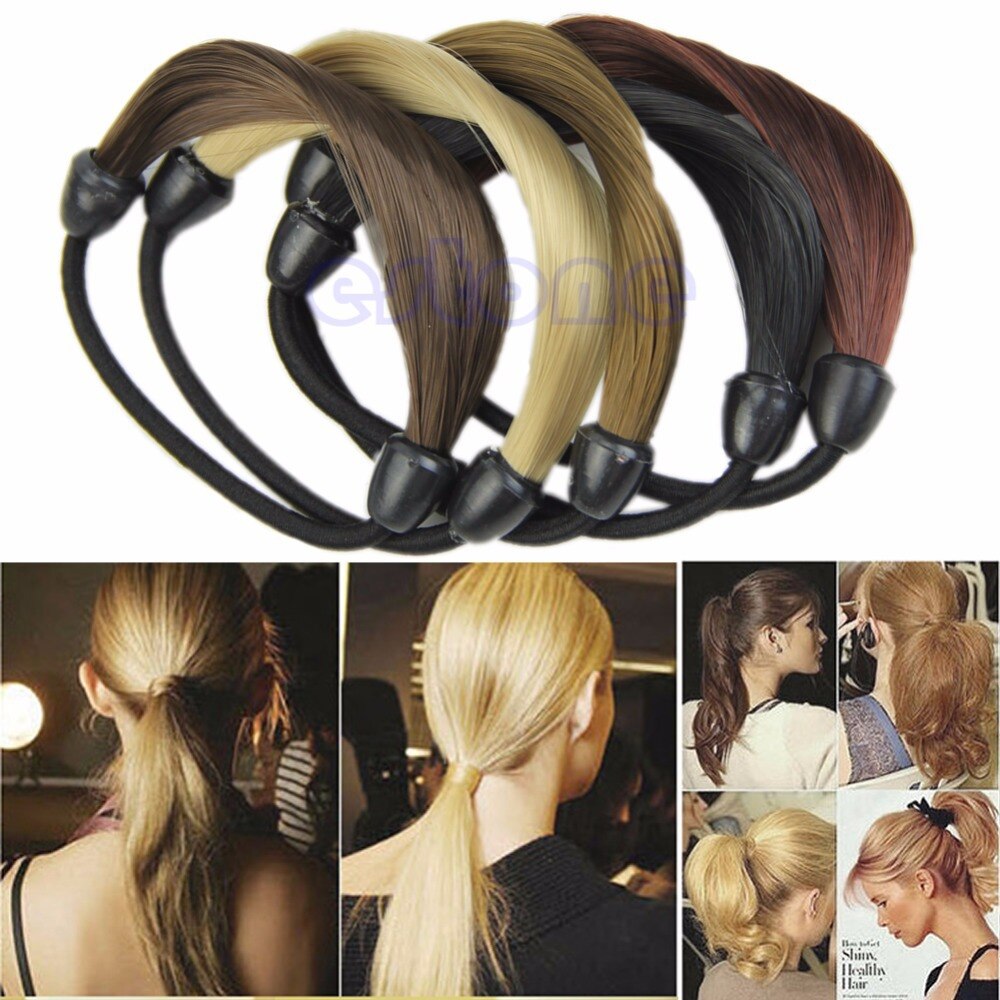 coreana pelo Cola de Caballo soportes trenzas pelo Twist banda de goma diadema