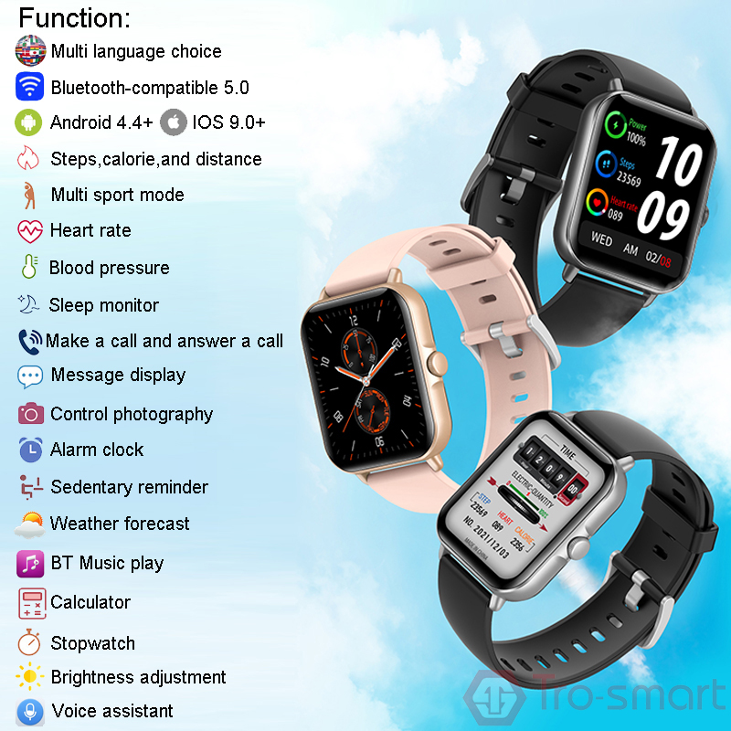 Bt Dial Call Digitale Horloge Vrouwen Mannen Sport Horloges Elektronische Dames Led Horloge Voor Vrouwen Vrouwelijke Klok Fitness Horloge