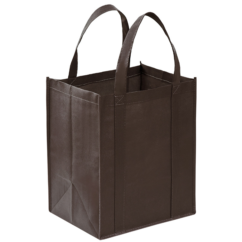 Foldable Shopping Bag Large Capacity Tote Bag Reusable Grocery Pouch Non-Woven Travel Storage Bags Eco Women Shopping Handbag: CORAL