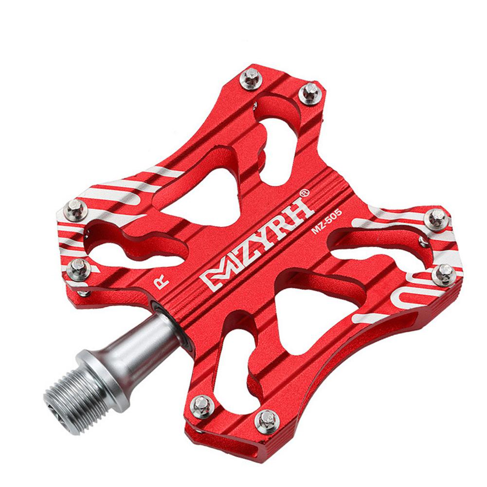 MZYRH Bicycle Aluminium Alloy Pedals Mountain Bike Bearing Super Light Pedals Cycling Parts