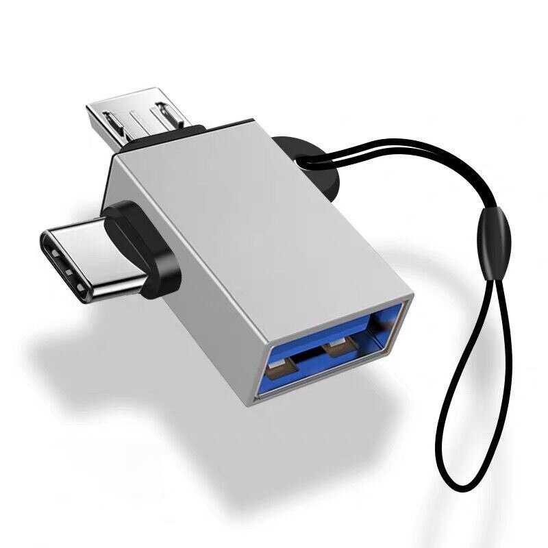 USB Typ-C OTG Kabel Adapter Typ C USB-C OTG Konverter Für Xiaomi Huawei Samsung Maus Tastatur USB Disk-Telefon Zubehör: silver