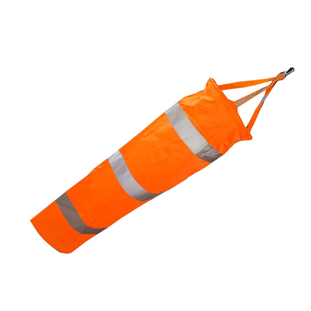 Windzak Mouw 0.8 m Duurzaam Rip-stop Verdikte Waterdicht Fluorescerende Windzak met Reflecterende Riem Outdoor Wind Meting