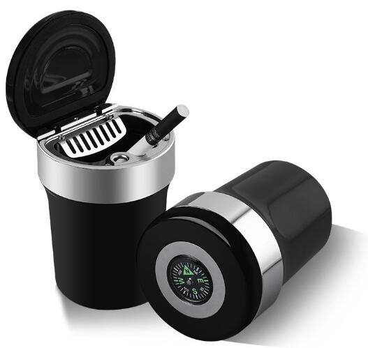 Auto Accessoires Auto Kompas Asbak Auto Met Led Asbak Auto Asbak Geleid Asbak