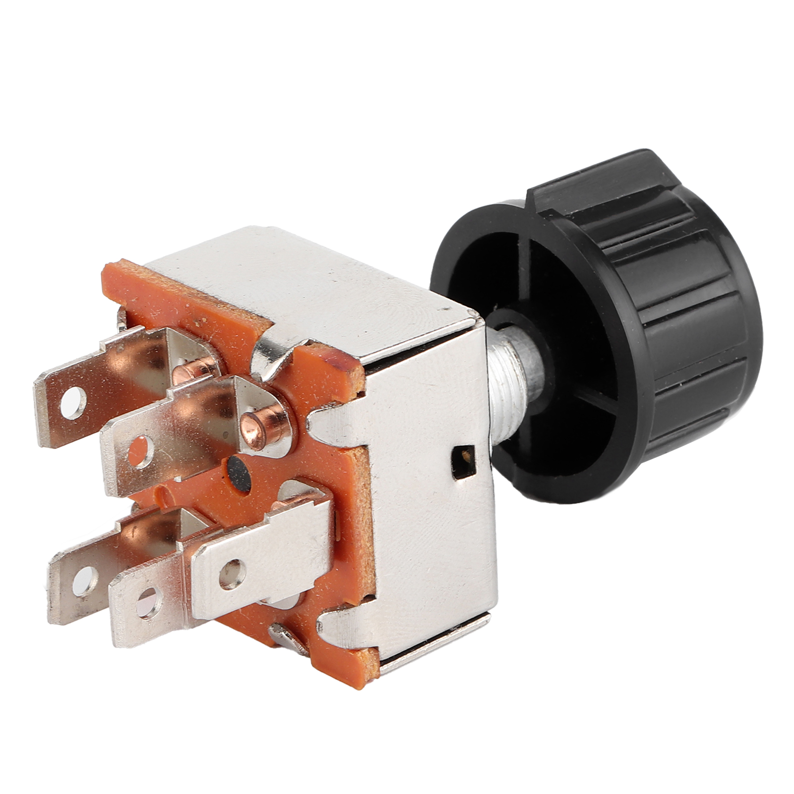 12V 25A Universal AC Blower Switch 3 Speed Air Conditioning Volume Control Rotating Blower Switch With Plastic Knob