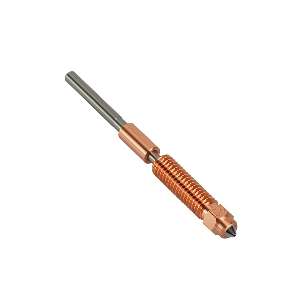 For Creality K1C Nozzle All-in-one Copper Titanium Nozzles High Flow Upgraded K1C K1 Max Nozzle 0.4/0.6/0.8mm For Ender-3 V3