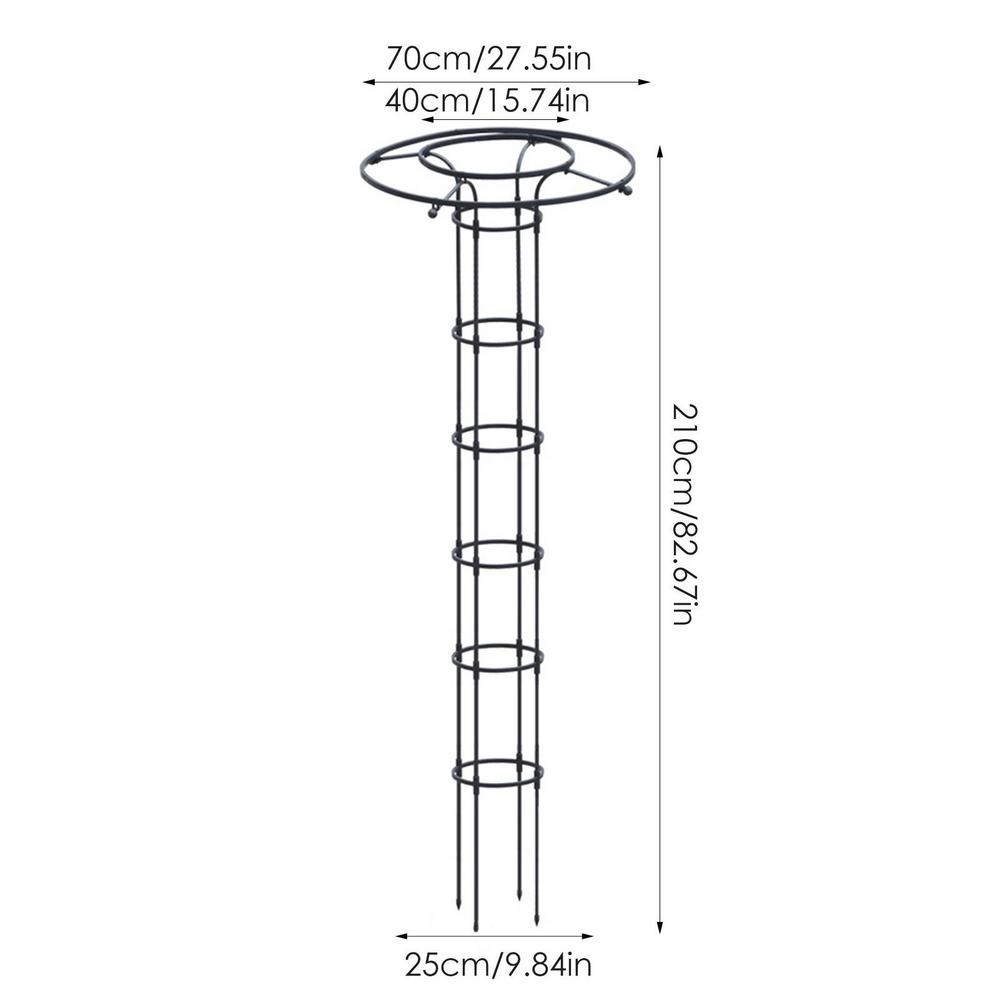 drinnen-Gitter abnehmbare Garten Obelisk Gitter Pflanzen Kletter Halfter für drinnen draussen Garten Garten Garten zubehör: Lila