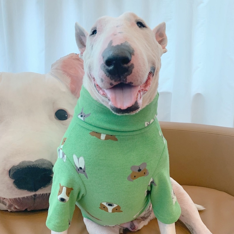 Hond Kleding Groen Kalf Patroon Hond Compassionate Hond Pyjama Geschikt Voor Grote Hond Puppy Kat Shirt